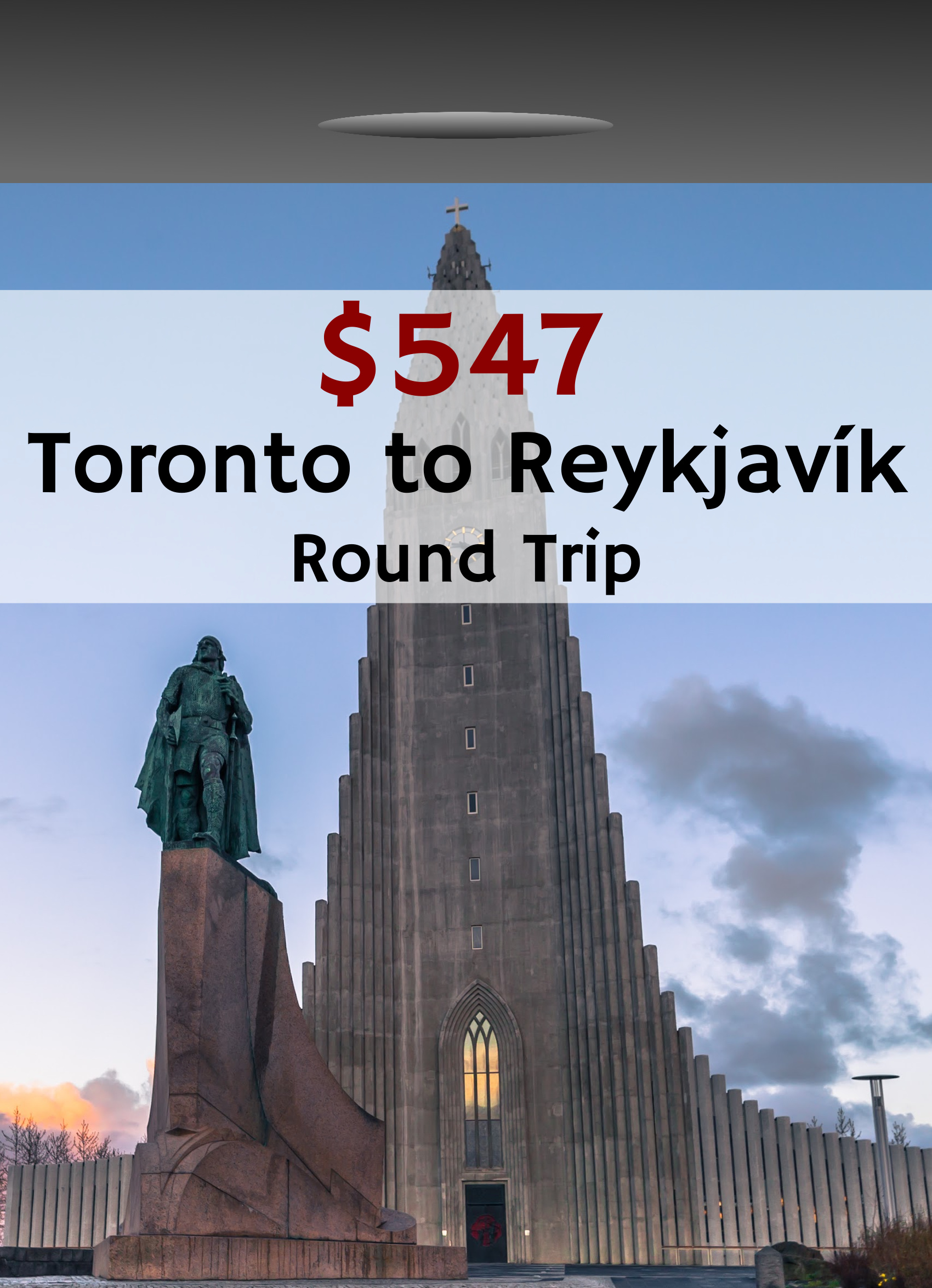 Reykjavik flight deal